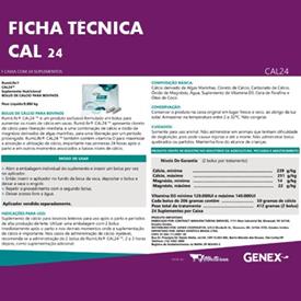 CAL 24 - Ficha técnica